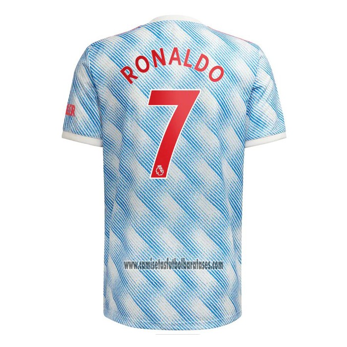 Camiseta Manchester United Jugador Ronaldo Segunda 2021 2022